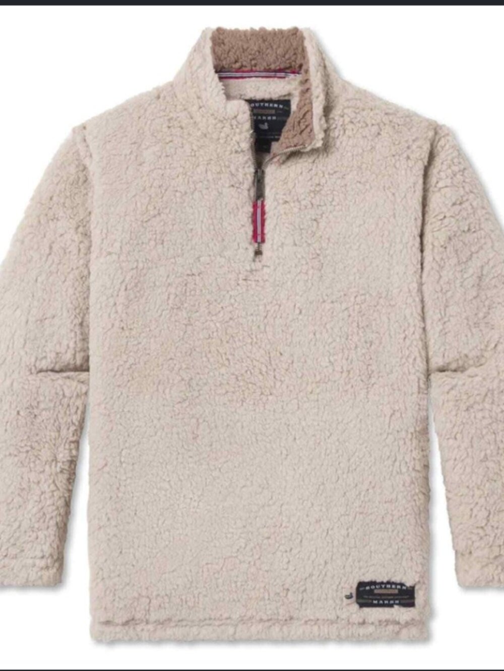 Southern Marsh Appalachian Pile Sherpa Pullover Sz L